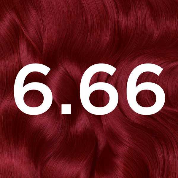 Garnier Olia 6.66 Vivid Garnet Red Permanent Hair Dye