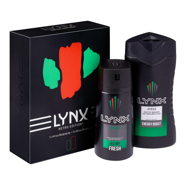 Lynx Africa Retro Duo Giftset
