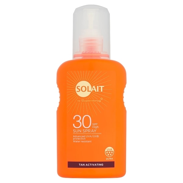 Solait Tanning Active Spray SPF30 200 ml 