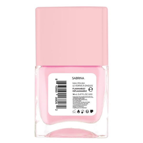 Nails.INC Its Topless Sabrina Peach Crme Polish 14ml