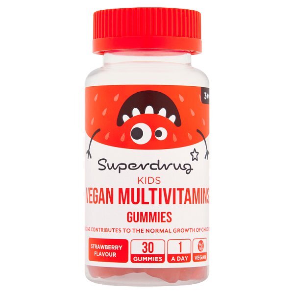 Superdrug Vegan Kids Multivitamin Gummies 30s