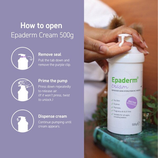 Epaderm Emollient Cream 500g
