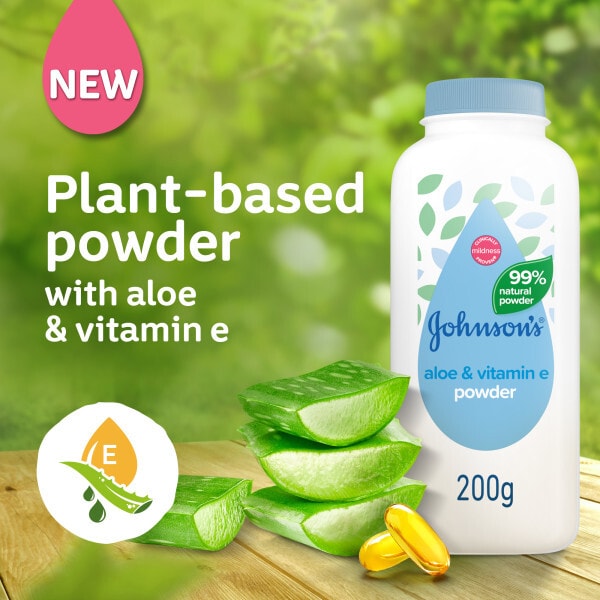 Johnson's Baby Aloe & Vit Powder 200G