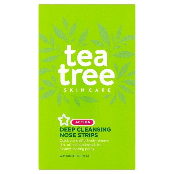 Superdrug Tea Tree 6 Action Deep Cleansing Nose Strips
