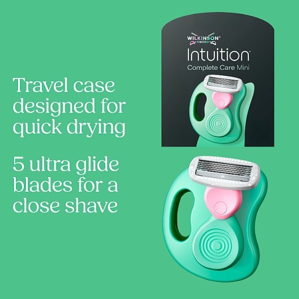 Wilkinson Sword Intuition Complete Mini Travel Women's Razor