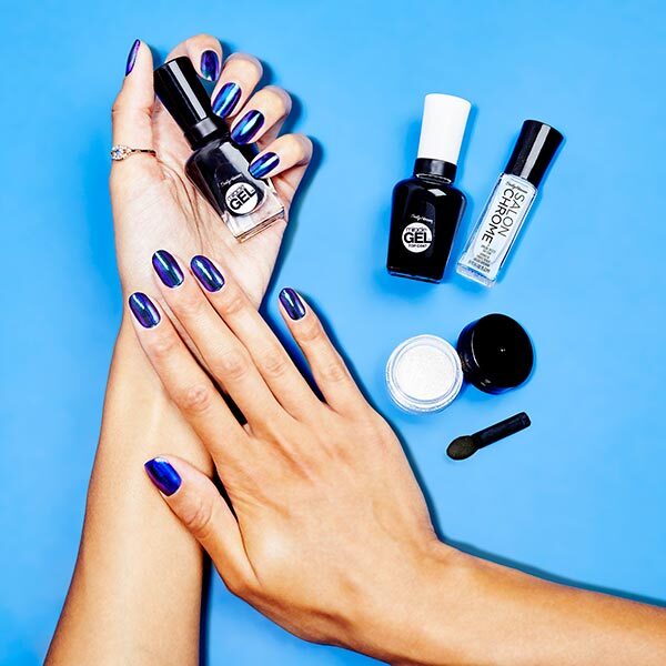 Sally Hansen Chrome Nail Polish Set Peacock