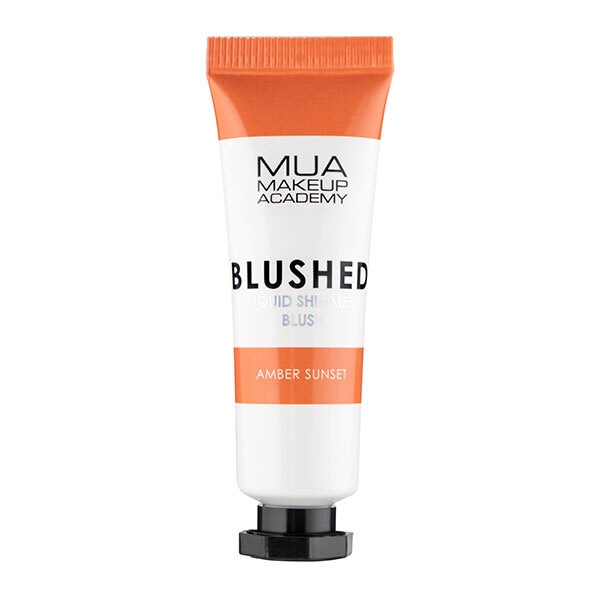 MUA Blushed Shimmer Liquid Blusher- Amber Sunset