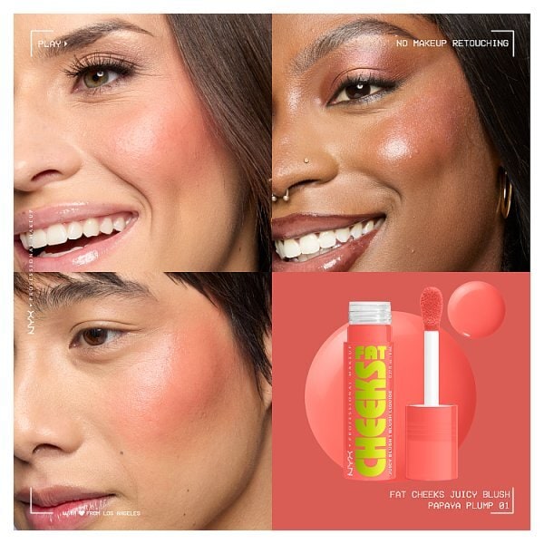 NYX Professional Makeup Fat Cheeks Blush Papaya Plump