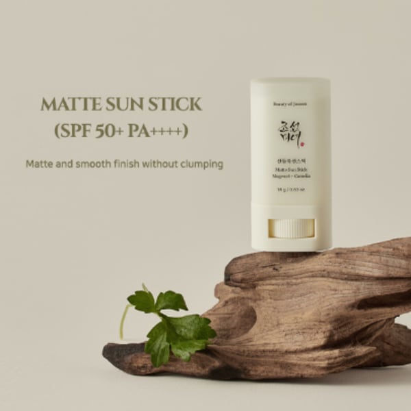 Beauty Of Joseon Matte Sun Stick Mugwort Camelia Spf50+ 18G