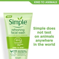 Simple Kind to Skin Refreshing Facial Wash