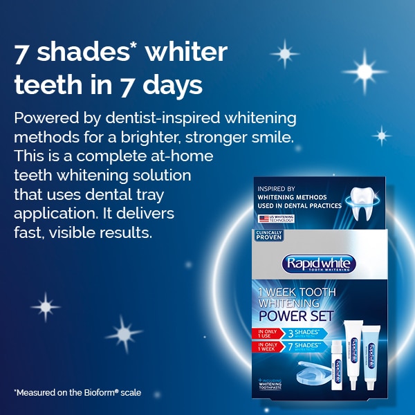 Rapid White 1 Week Tooth Whitening Power Set