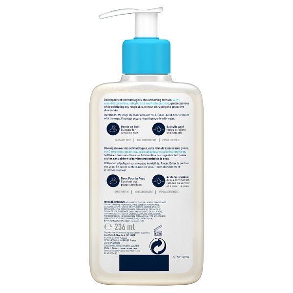 CeraVe SA Smoothing Cleanser with Salicylic Acid for dry Skin 236ml