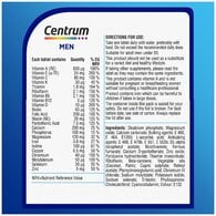 Centrum Men Multivitamins And Minerals, 30 Tablets