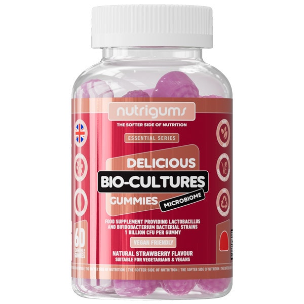 Nutrigums Bio-Cultures Microbiome 60 Gummies