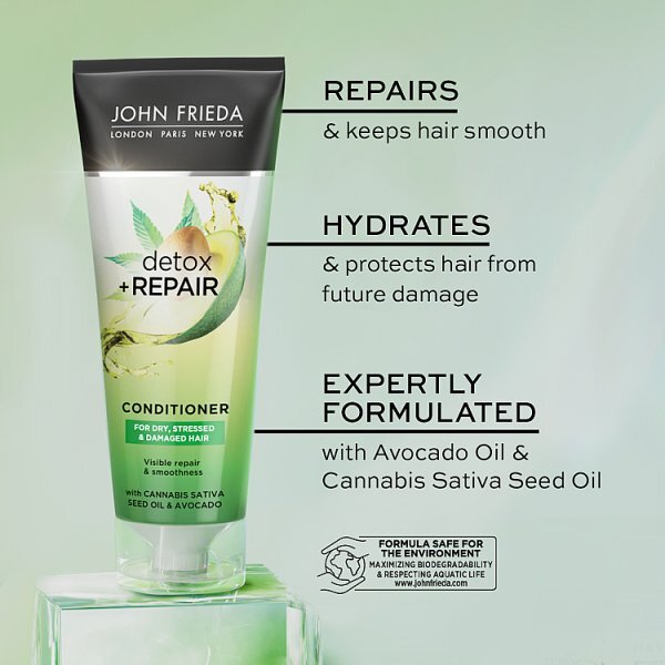 John Frieda Detox & Repair Conditioner (250 Ml)