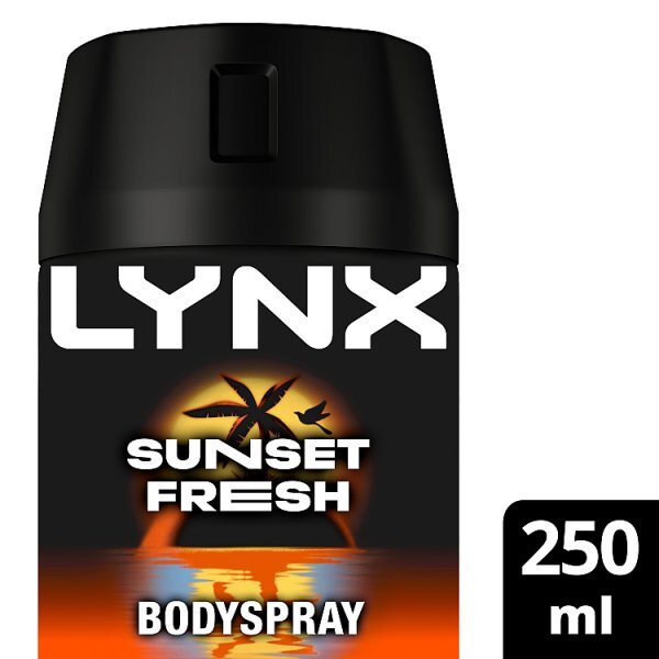 Lynx Deodorant Bodyspray Aerosol Sunset Fresh 250Ml