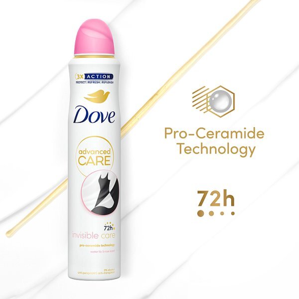 Dove Advanced Care Invisible Care Anti-Perspirant Aerosol 200 ml