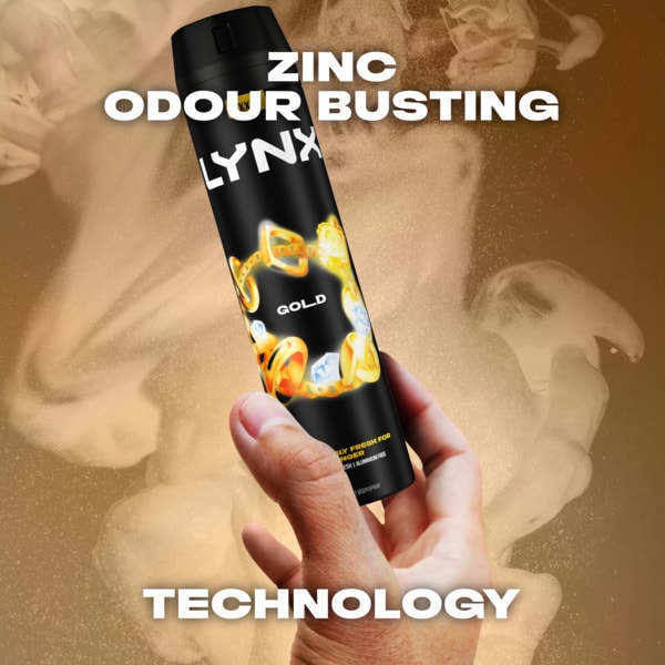 Lynx Gold Aerosol Body Spray 250 ml