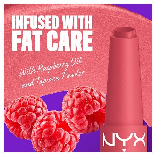 NYX Professional Makeup Fat Matte Lipstick, Pink Puff