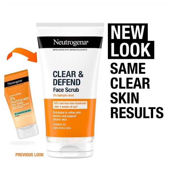 Neutrogena® Clear & Defend Facial Scrub 150ml