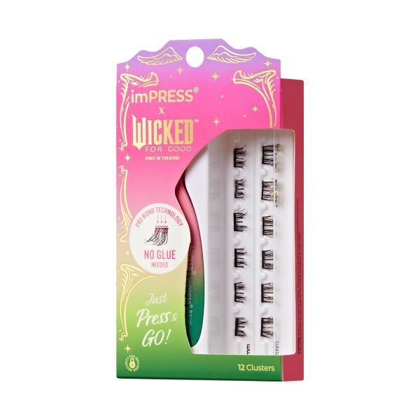 Wicked x Kiss Falscara Cluster Lashes - Tap To Bubble