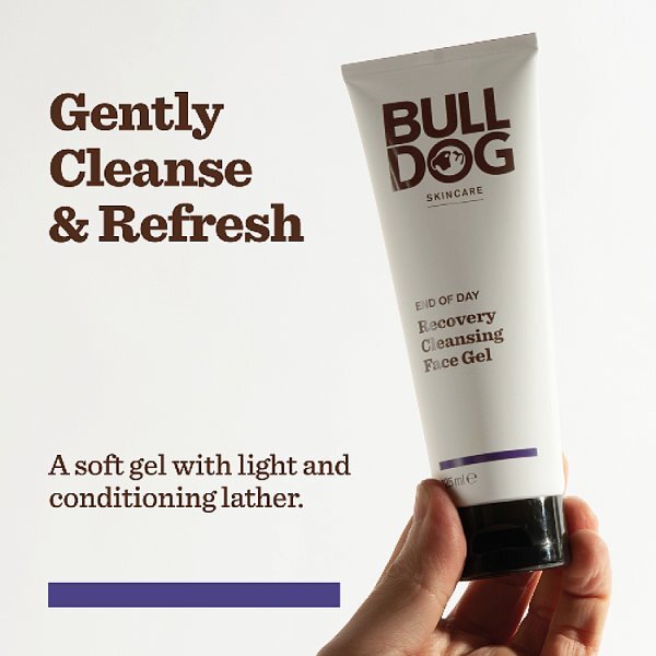 Bulldog Skincare End of Day Recovery Cleansing Gel 125ml