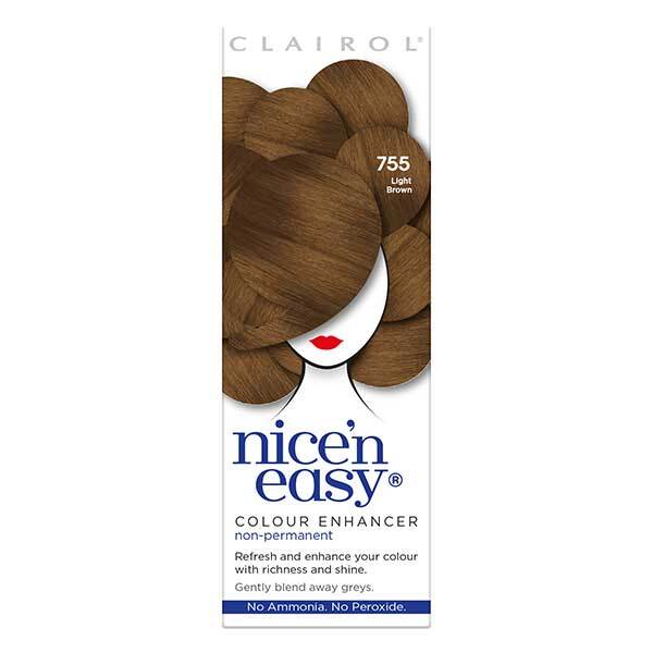 Nice'n Easy Colour Enhancer Hair Dye Light Brown 755