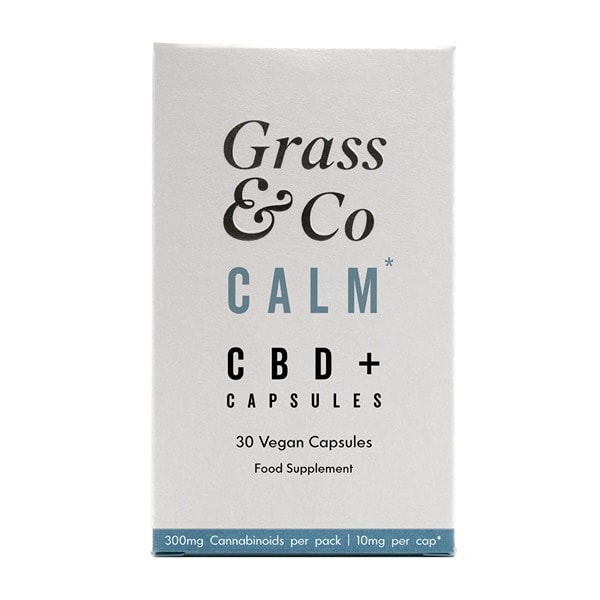 Grass & Co. Calm 300Mg Cbd+ With Ashwagandha Capsules