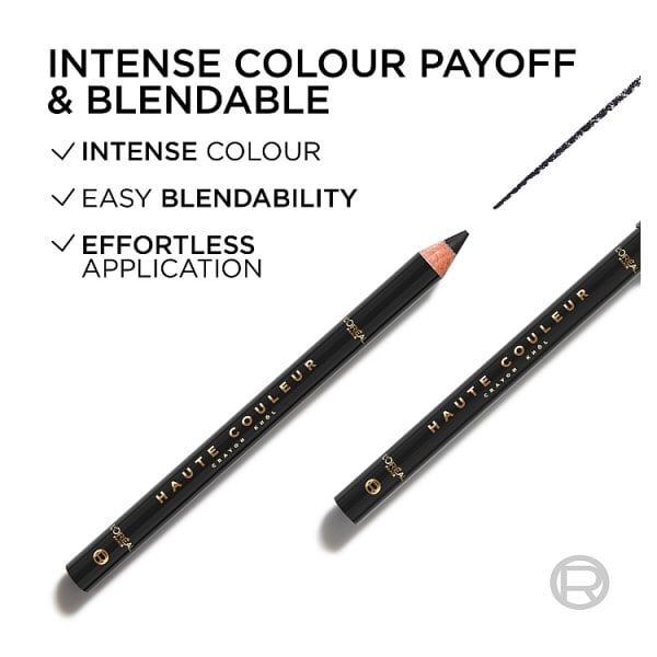 L'Oréal Paris Haute Couleur Crayon Khol Eyeliner Noir Silk