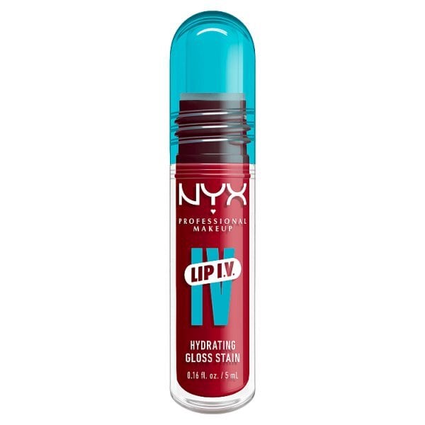 NYX Professional Makeup Lip IV Hydrating Lip Stain Gloss Red-Y Set Wet