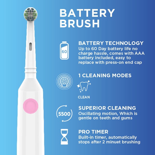 Pro Care Battery Electric Toothbrush