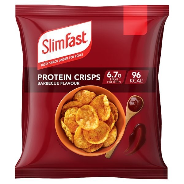 Slimfast Protein Crisps Bbq 23G