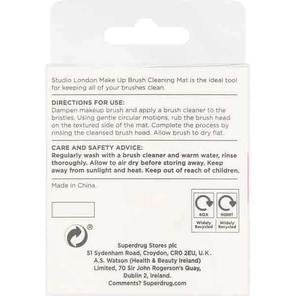Studio London Makeup brush cleaning mat