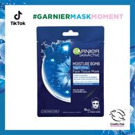 Garnier Moisture Bomb Night-Time Face Tissue Mask