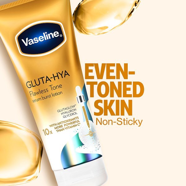 Vaseline Gluta-Hya Flawless Tone Serum Burst Lotion 200 ml