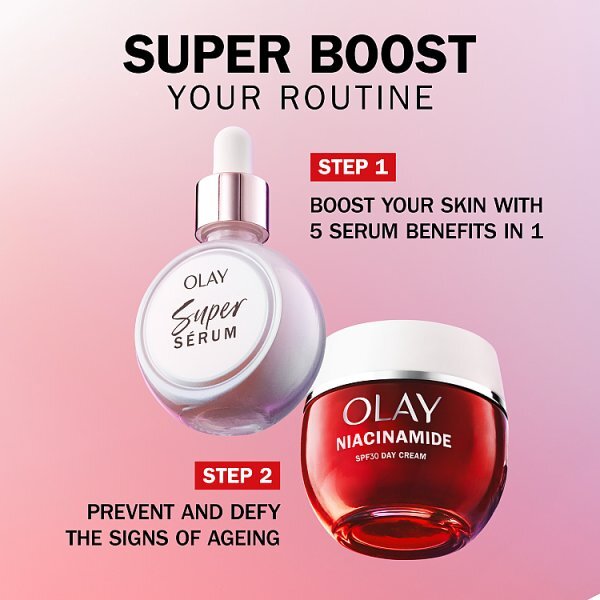 DNR Olay Niacinamide Face Moisturiser SPF30 REFILL 50ml