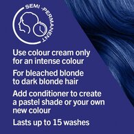 LIVE UltraBrights Semi-permanent Blue Hair Dye Electric Blue