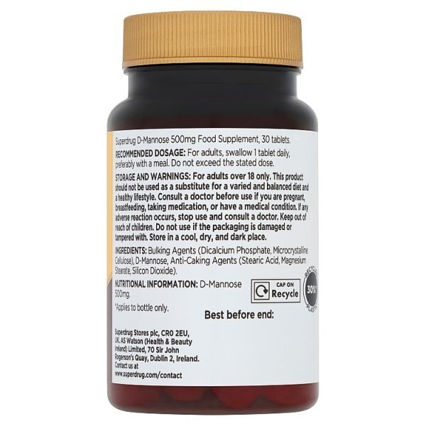 Superdrug D-mannose 30s