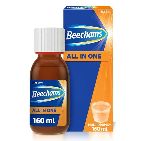 Beechams All in One Liquid, with Paracetamol 160ml