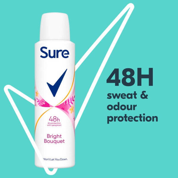 Sure Women Bright Bouquet Anti-Perspirant Aerosol 150ml