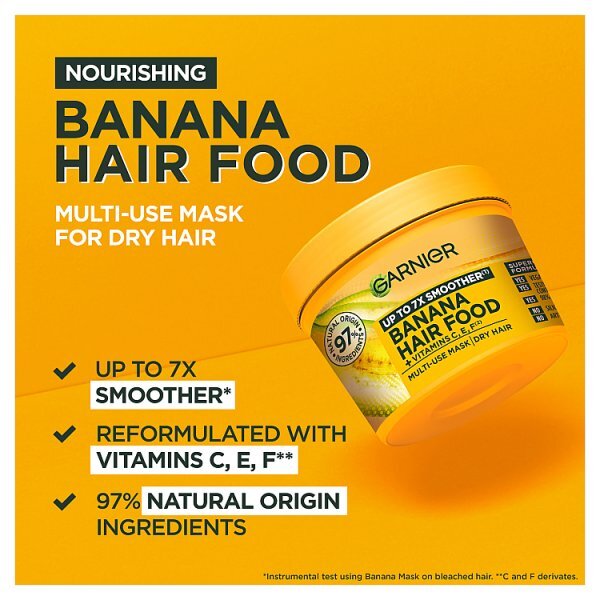 Garnier Ultimate Blends Hair Food Banana Hair Mask 390ml