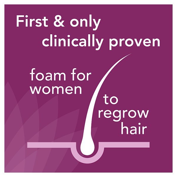 Regaine for Women Scalp Foam Hair Loss & Re-Growth 1x73ml