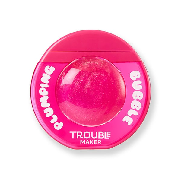 Trouble Maker Bubble Trouble Plumping Shimmer Lipgloss Madeline Pink