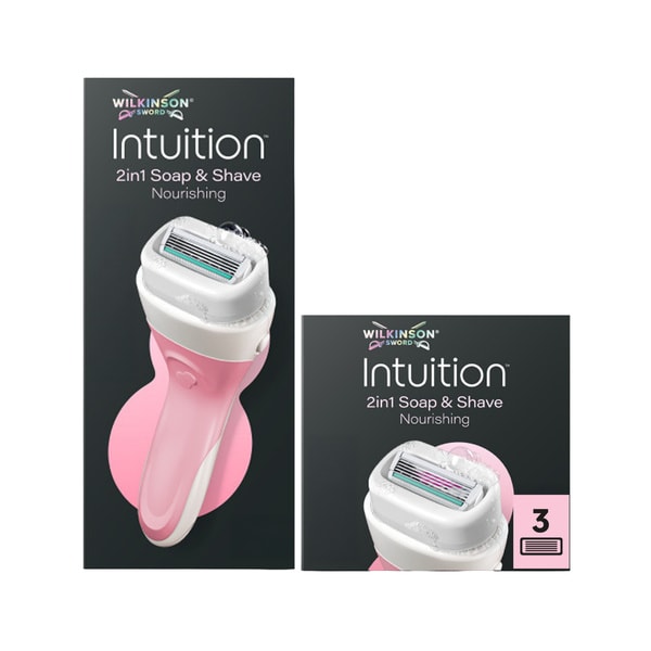 Wilkinson Sword Nourishing 2in1 Women's Razor & Blade Bundle