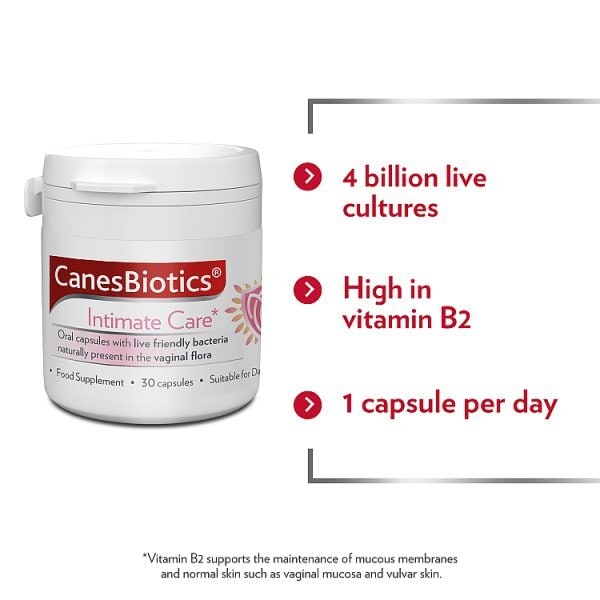 CanesBiotics Intimate Care 30 Capsules