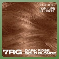 Clairol Natural Instincts Hair Dye 7RG Dark Rose Gold Blonde