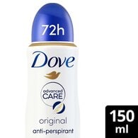 Dove Advanced Antiperspirant Deodorant Original 150ml