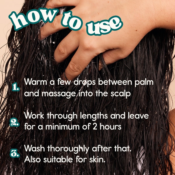 Nature Spell Natural Avocado Hair Oil with Pump