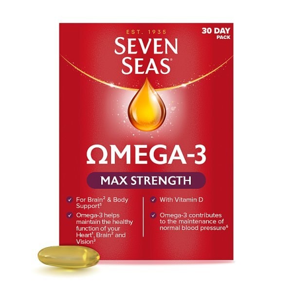 Seven Seas Omega-3 Max Strength with Vitamin D