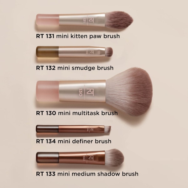 Real Techniques On-The-Glow Mini Brush Set